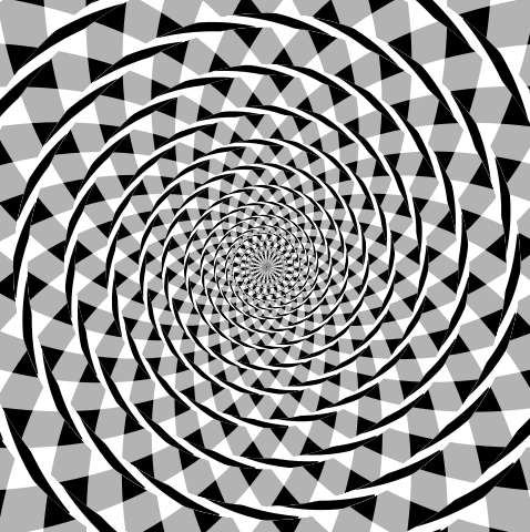 フレイザー錯視（Fraser illusion)