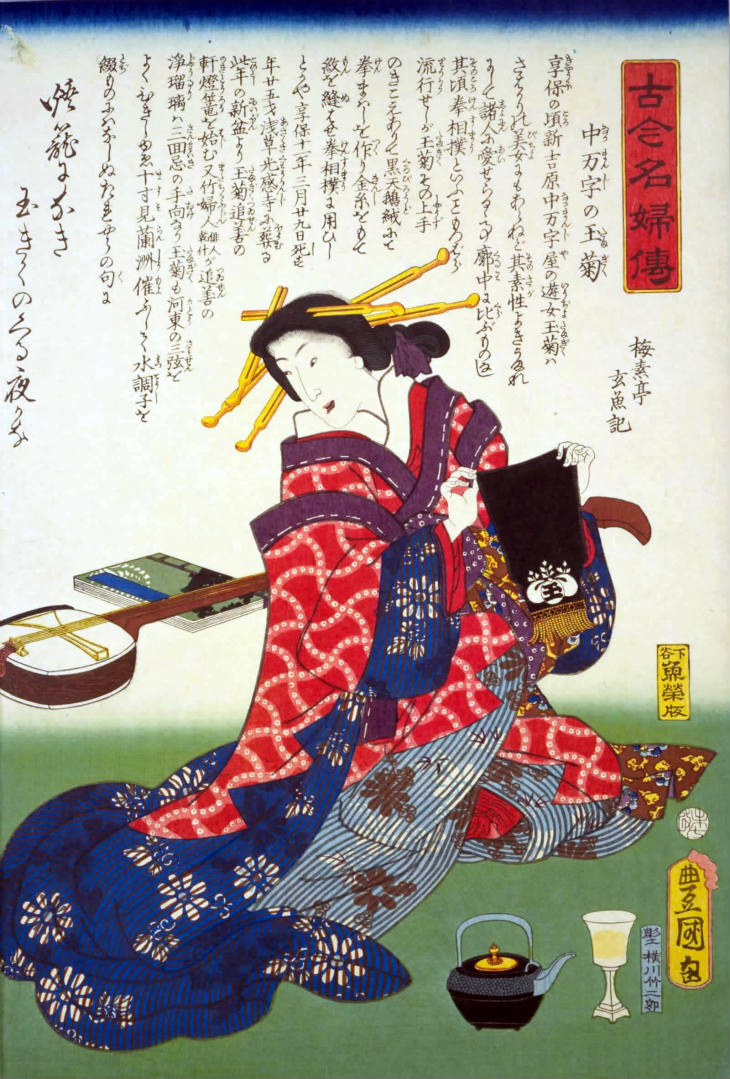 古今名婦伝(ここんめいふでん) - 歌川豊国三代 -『浮世絵 古今名婦伝(ここんめいふでん) - 歌川豊国三代 -『浮世絵