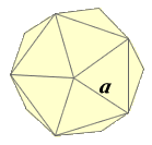 正二十面体の体積を計算する