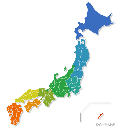 日本地図