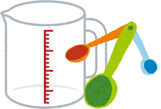 計量スプーン・計量カップ