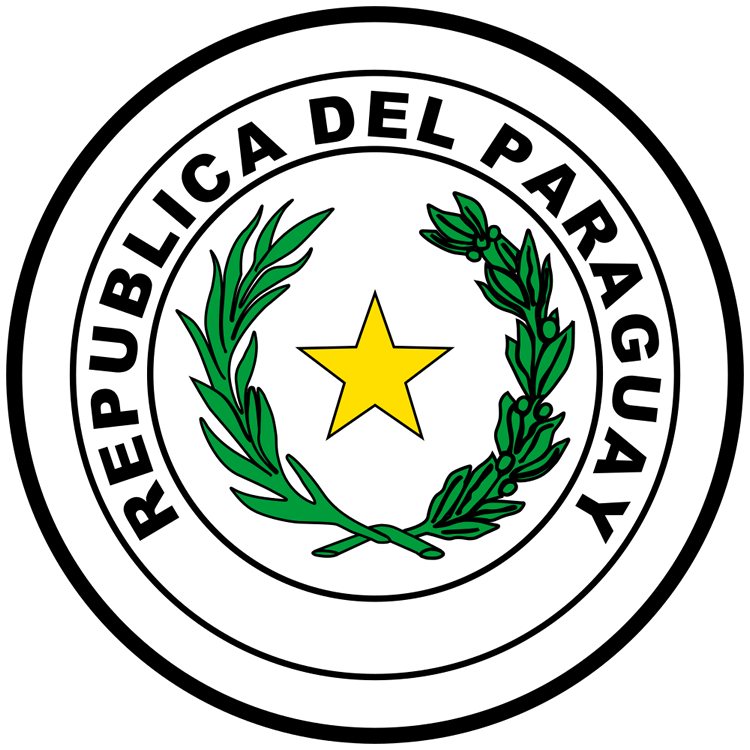 パラグアイ国旗表の国章