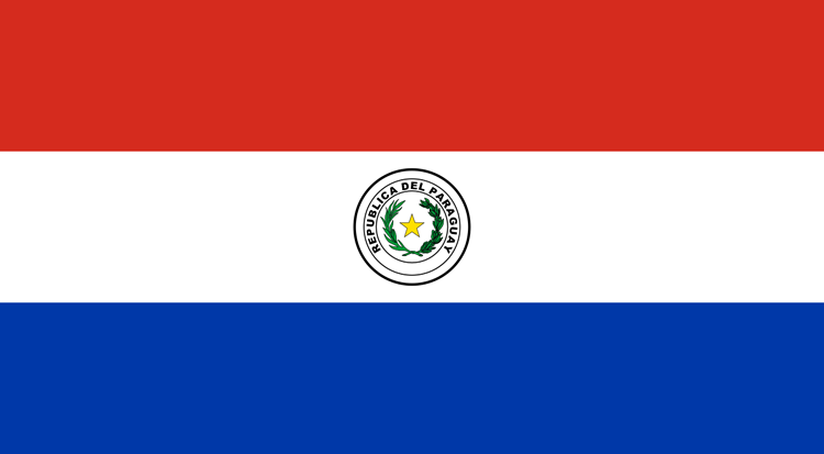 パラグアイ国旗の表