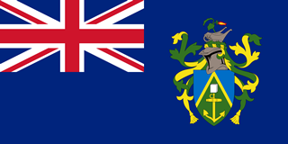 ピトケアン島の旗