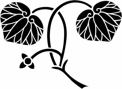 変わり花付き二葉葵