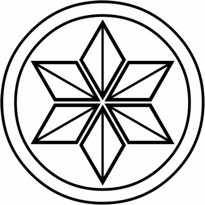 総陰丸に麻の葉