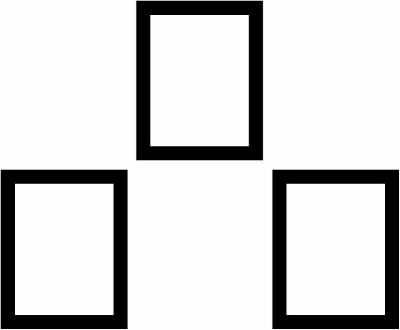 陰三つ石・陰立て三つ石・中陰立て三つ石・陰三つ立て石