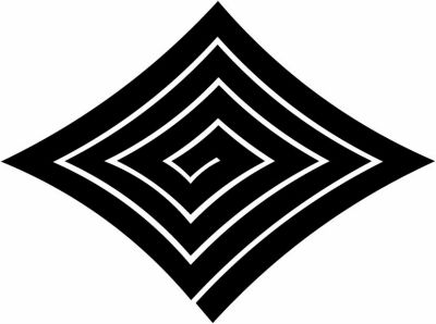 反り稲妻菱（１）