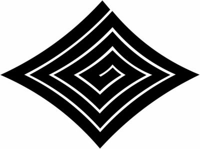 反り稲妻菱（２）