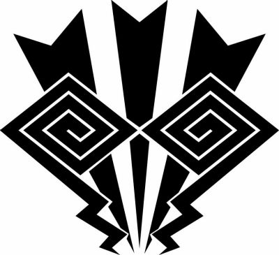 変わり二つ稲妻