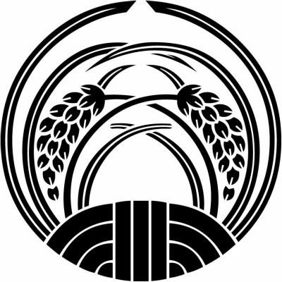 包み違い抱き稲・結び抱き稲（２）・しだれ抱き稲の丸