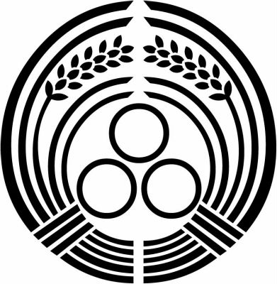 抱き稲に陰三つ星