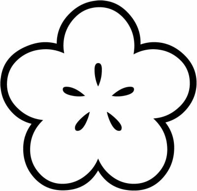 陰光琳向こう梅