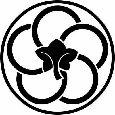 糸輪に裏捻じ梅