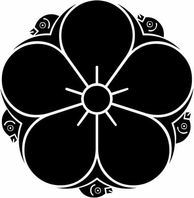 梅に五つ雁金・棚倉梅・棚倉家梅