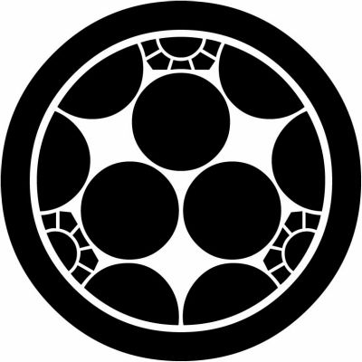 丸に三つ割り梅鉢