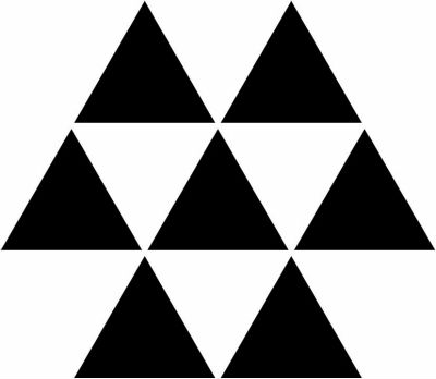 七つ繋ぎ鱗・持ち合い七つ鱗