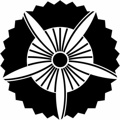 五つ雁木扇車・五本末広扇