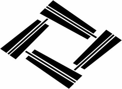 扇菱（２）・四本扇菱