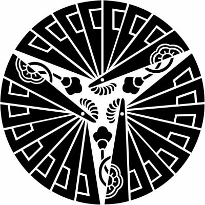 片房付き三つ檜扇・片房三つ檜扇