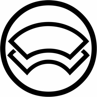 中輪に陰重ね地紙