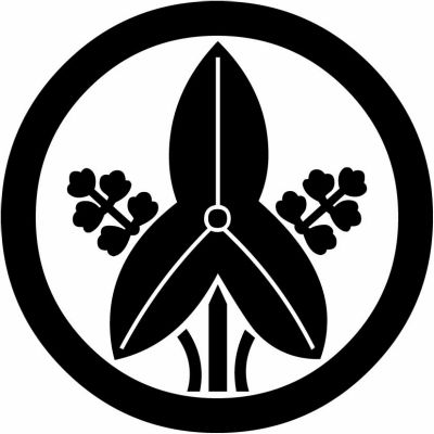 丸に立ち沢瀉（２）