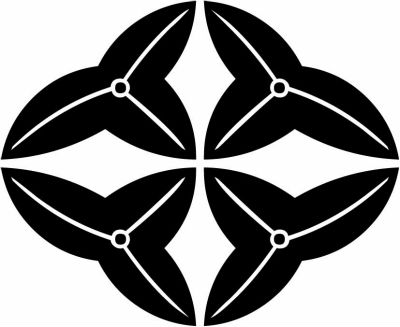 沢瀉七宝・木瓜形沢瀉