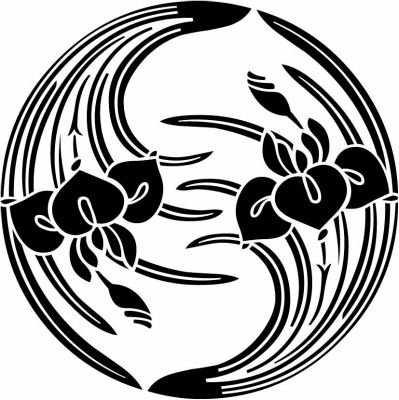 二つ杜若・二つ追い杜若（２）