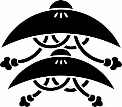 房付き二階笠・房付き二蓋笠