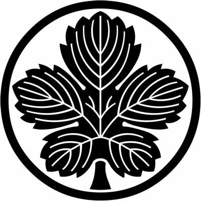 細輪に鬼梶の葉