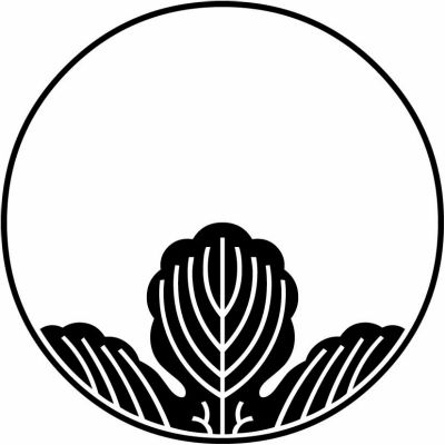 糸輪に覗き梶の葉