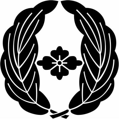 細抱き柏に花菱