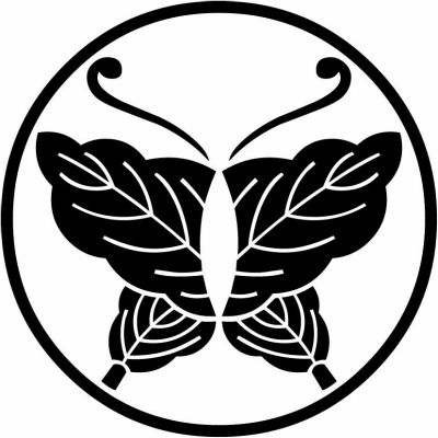 糸輪に折れ柏蝶