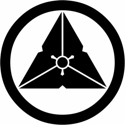 丸に鱗形片喰・丸に鱗片喰