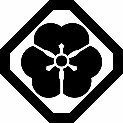 隅切り角に片喰（１）