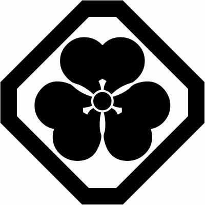 隅切り角に片喰（２）