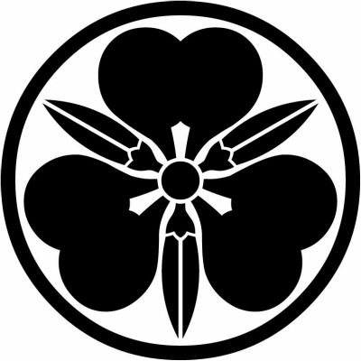 細輪に実付き片喰