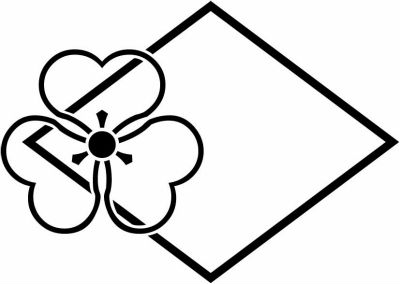 糸菱に陰出片喰