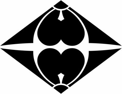 二つ割り剣片喰菱・対い剣片喰菱・上下剣片喰菱