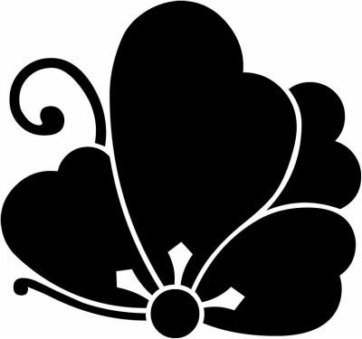 片喰揚羽蝶・揚羽片喰蝶（１）