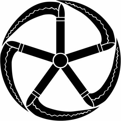 五つ車鎌・五つ鎌車