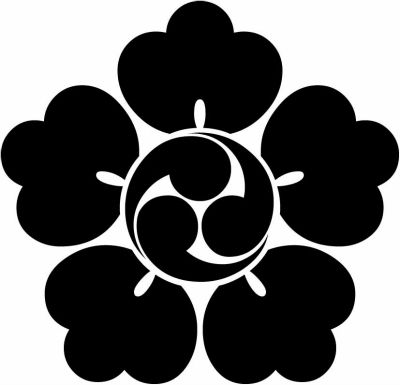 変わり唐花に巴