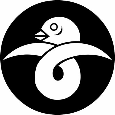 石持ち地抜き結び雁金