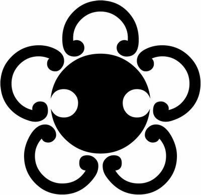 五つ鐶に分銅・五鐶に分銅