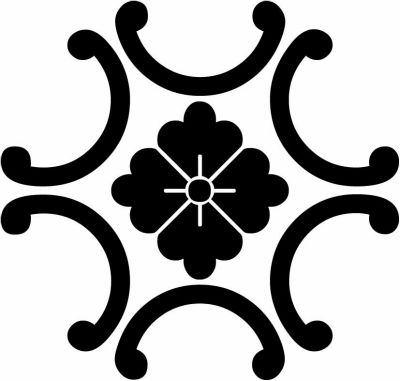 平外六つ鐶に花角