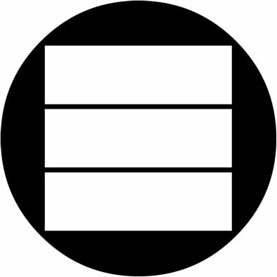 石持ち地抜き算木／石持ち地抜き三木