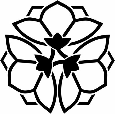 陰三つ横見桔梗