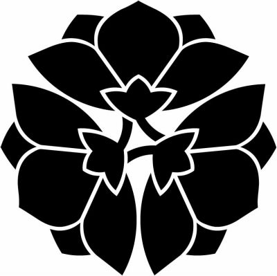 三つ横見桔梗（１）