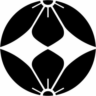 上下割り桔梗・上下対い桔梗