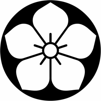 石持ち地抜き桔梗（２）